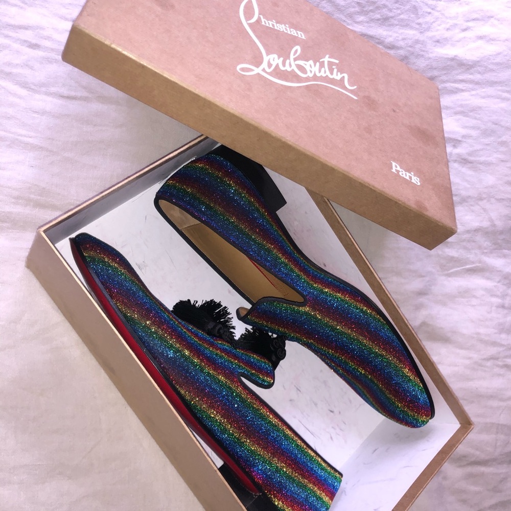 Officialito Flat Lurex Christian Louboutin’s